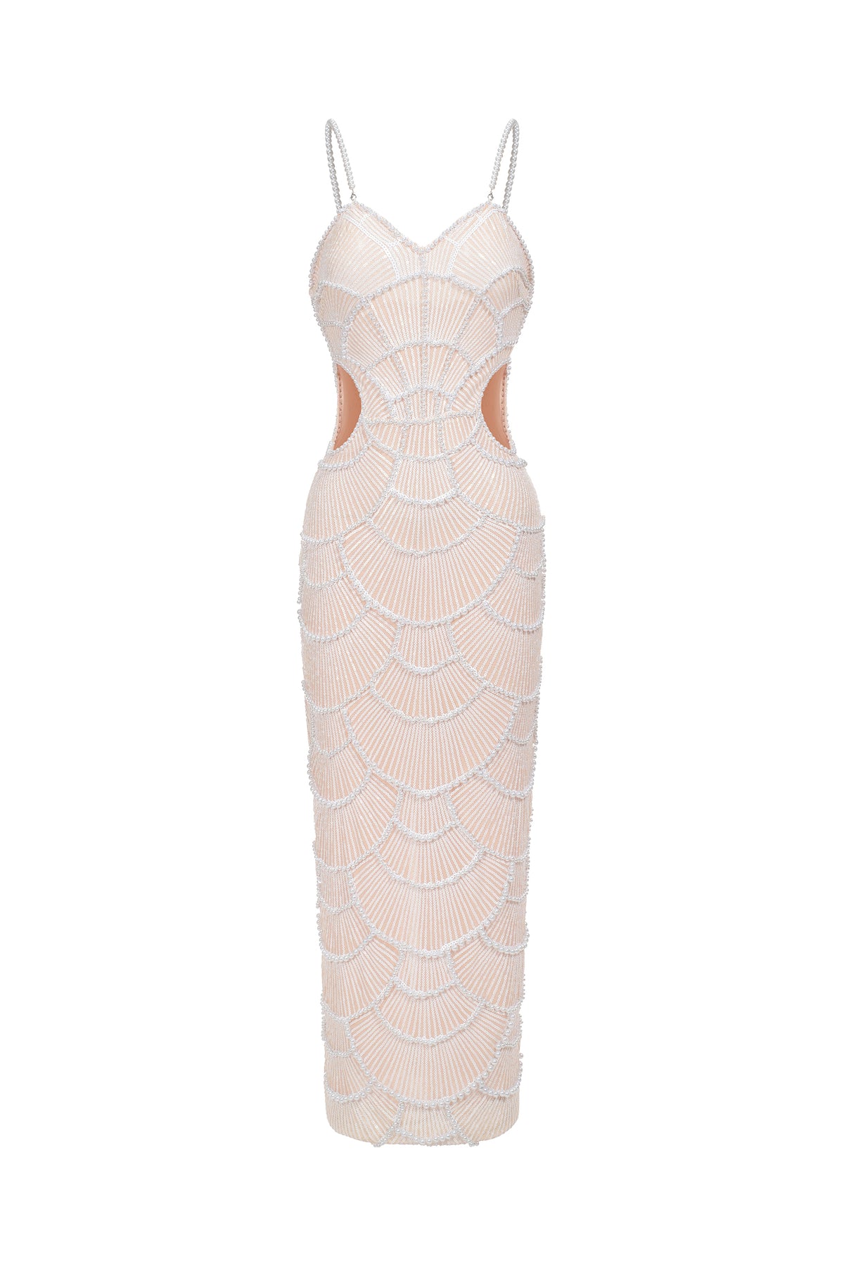 Teresa Pearl Sequin Midi Dress