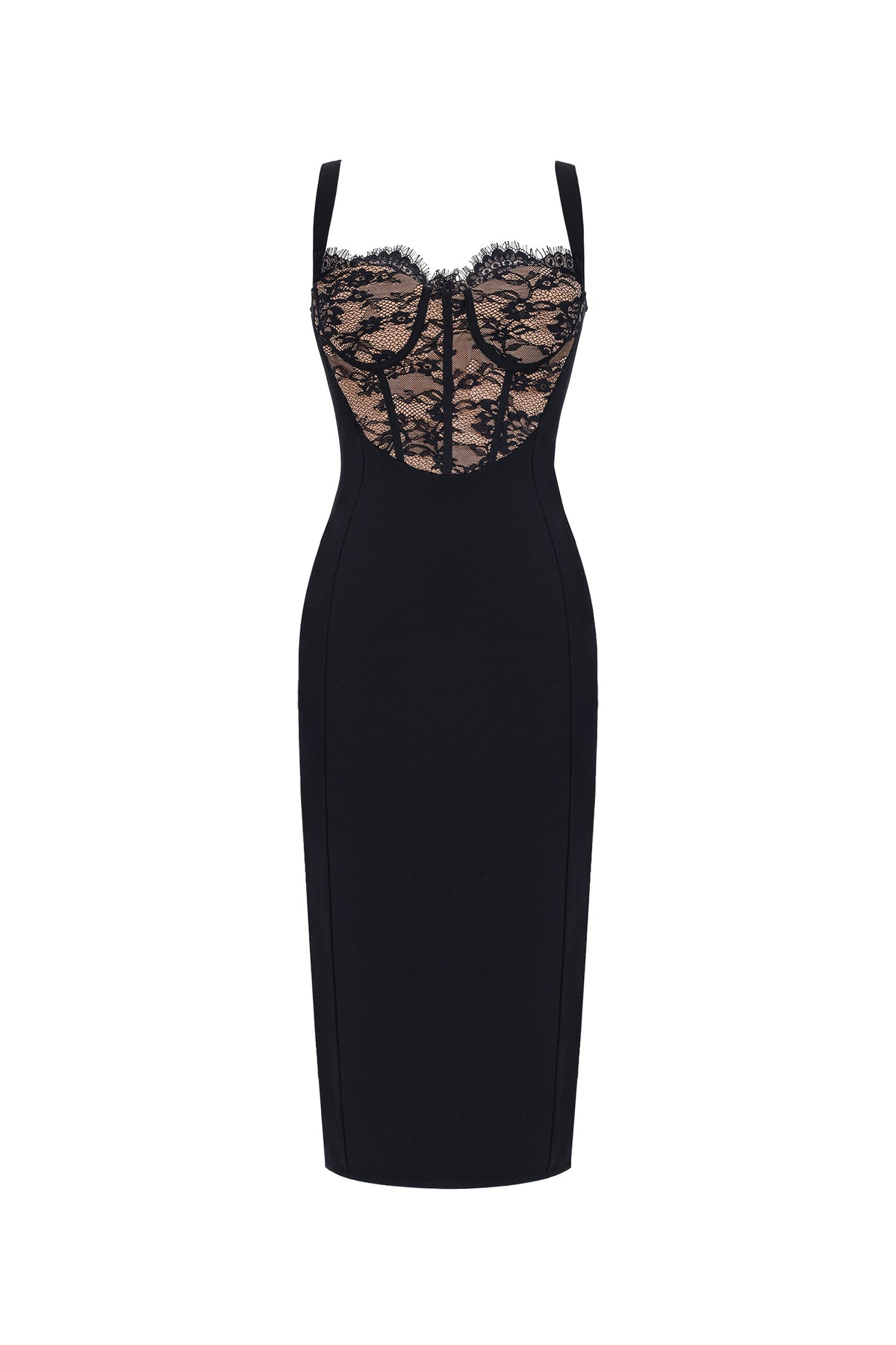 Slare Sleeveless Lace Maxi Dress