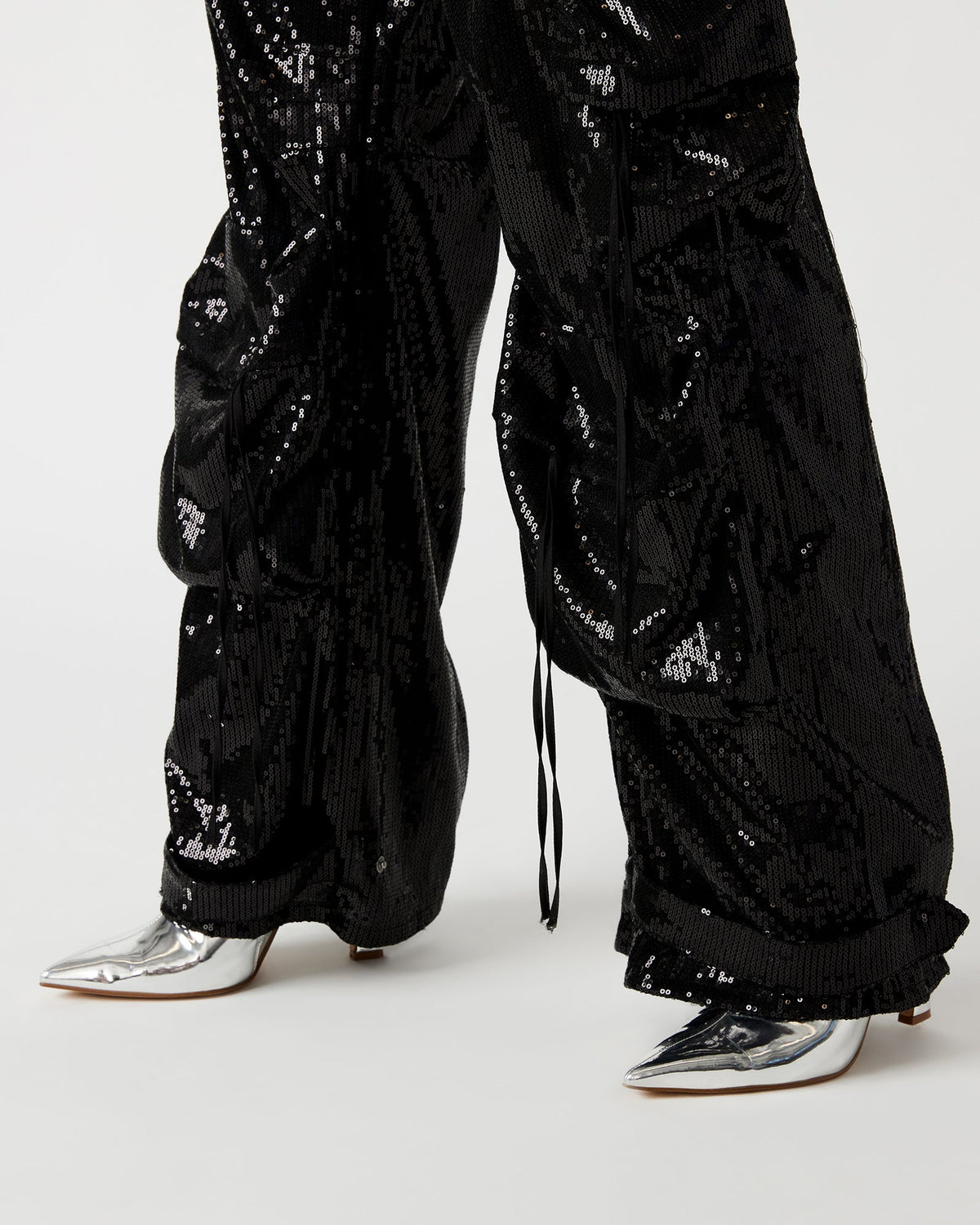 Duo Sequin Pant – Black