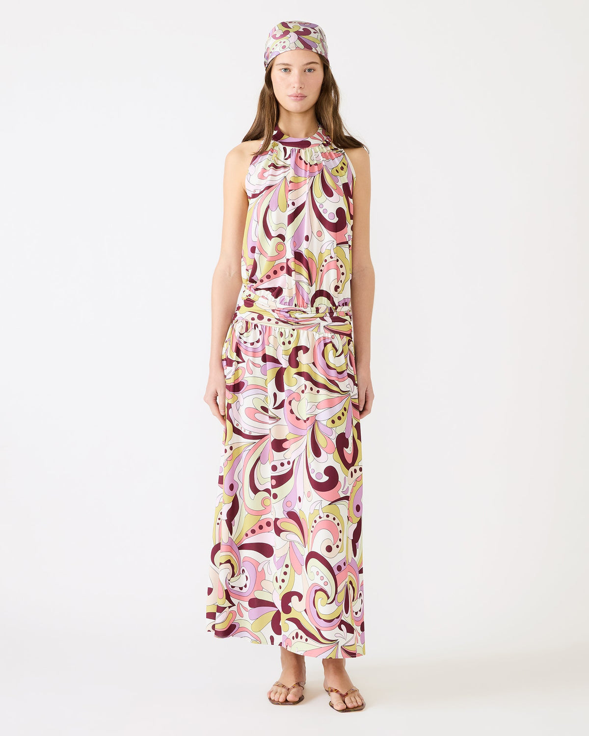 Gala Dress – Petal Paisley