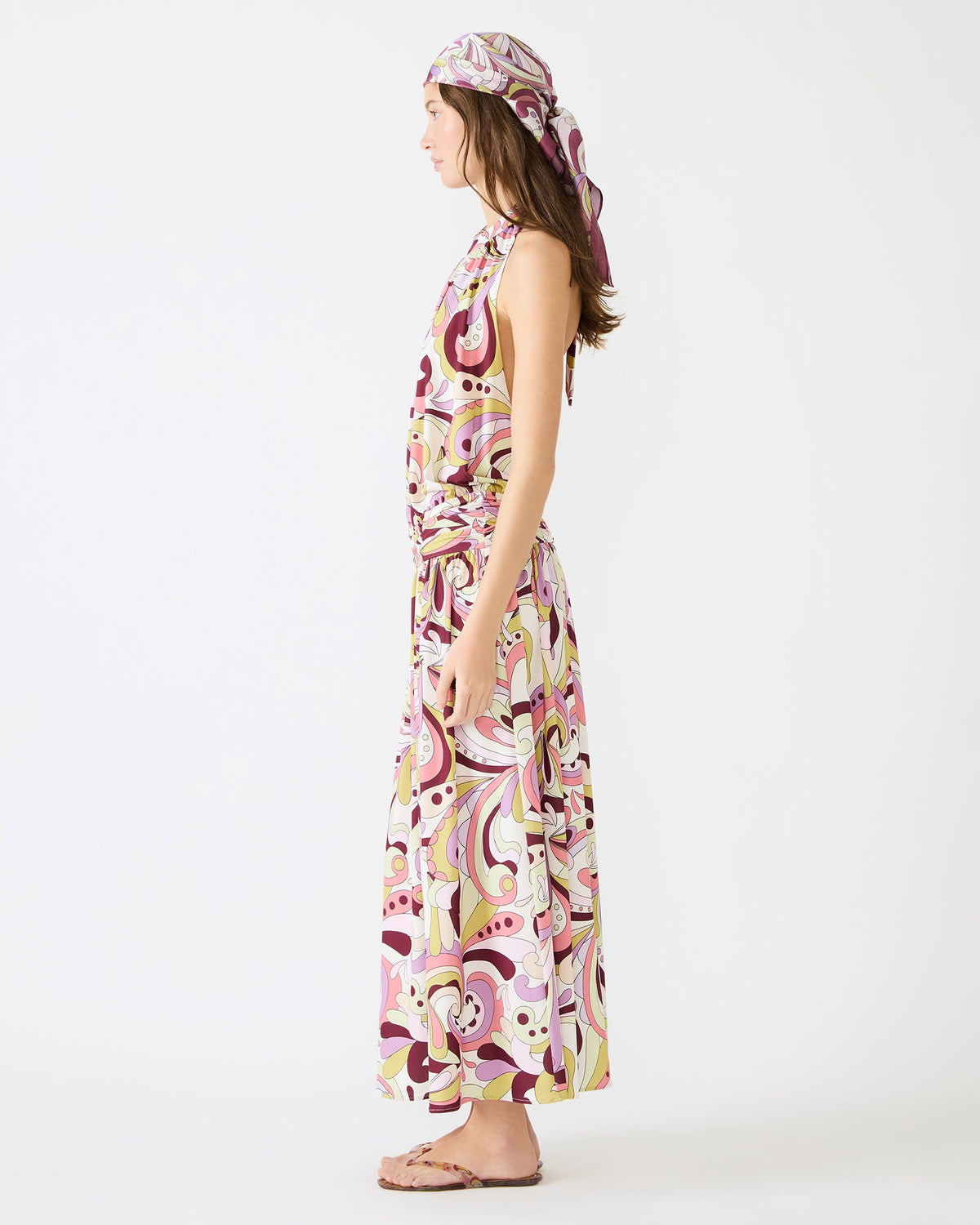 Gala Dress – Petal Paisley