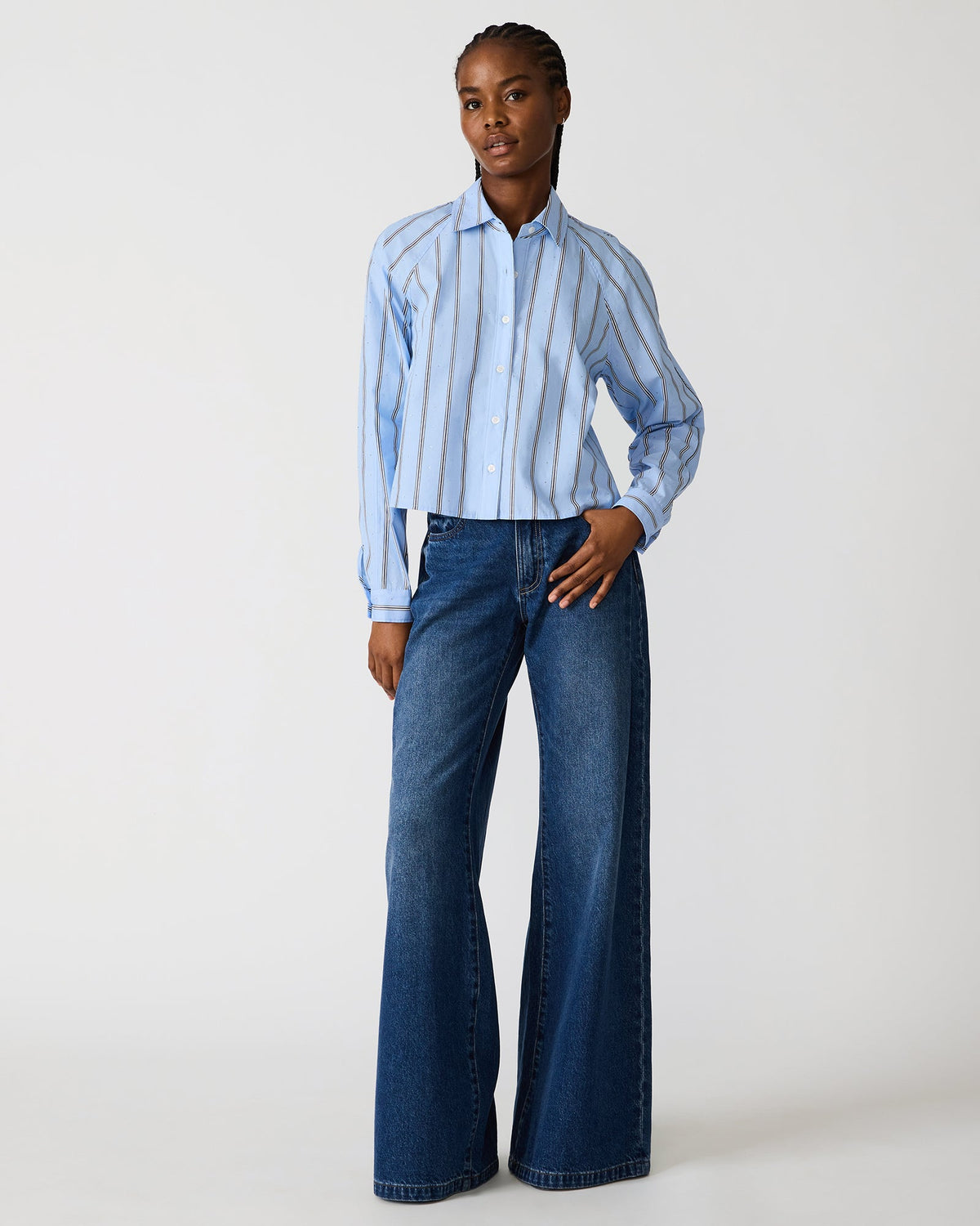Tess Top – Estate Blue