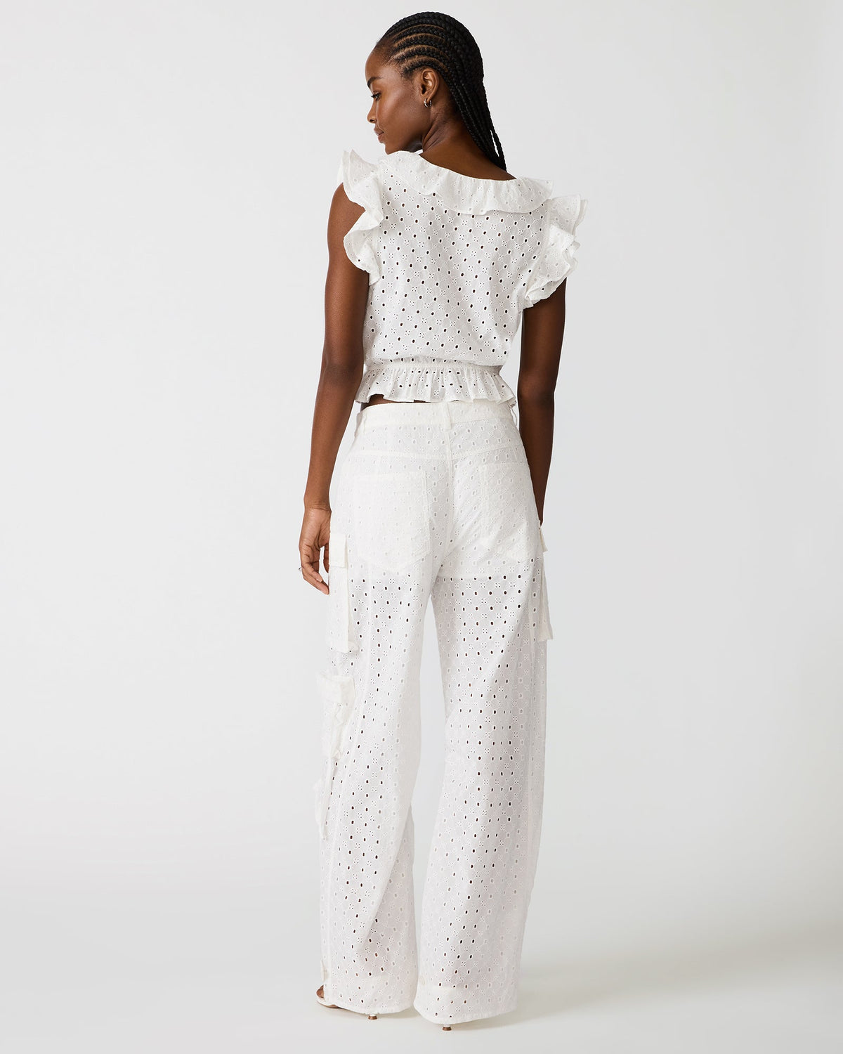 Duo Pant – White Eyelet
