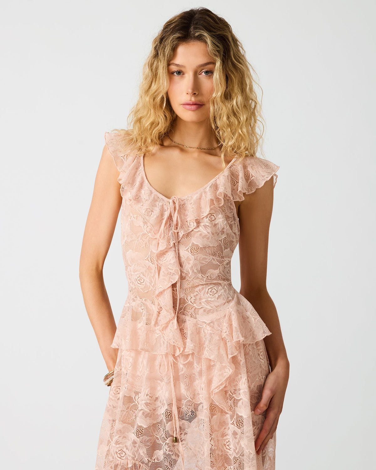 Kasey Knit Top – English Rose
