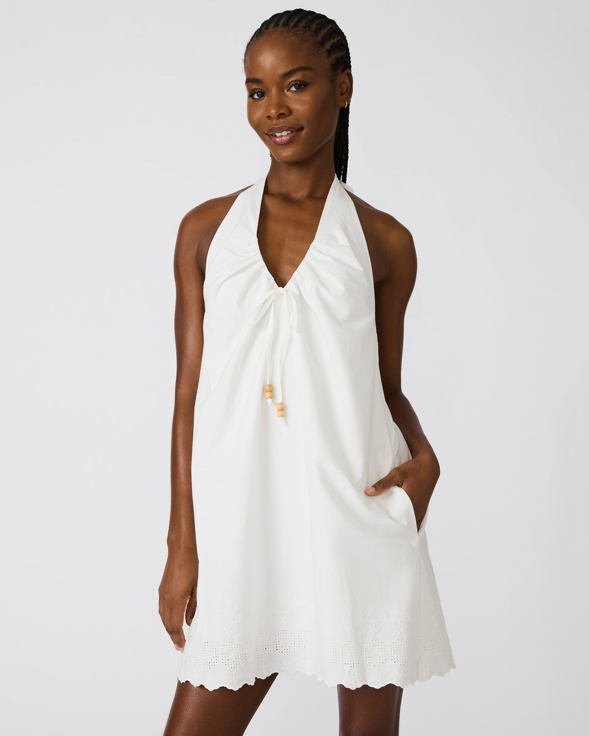 Adana Dress – White